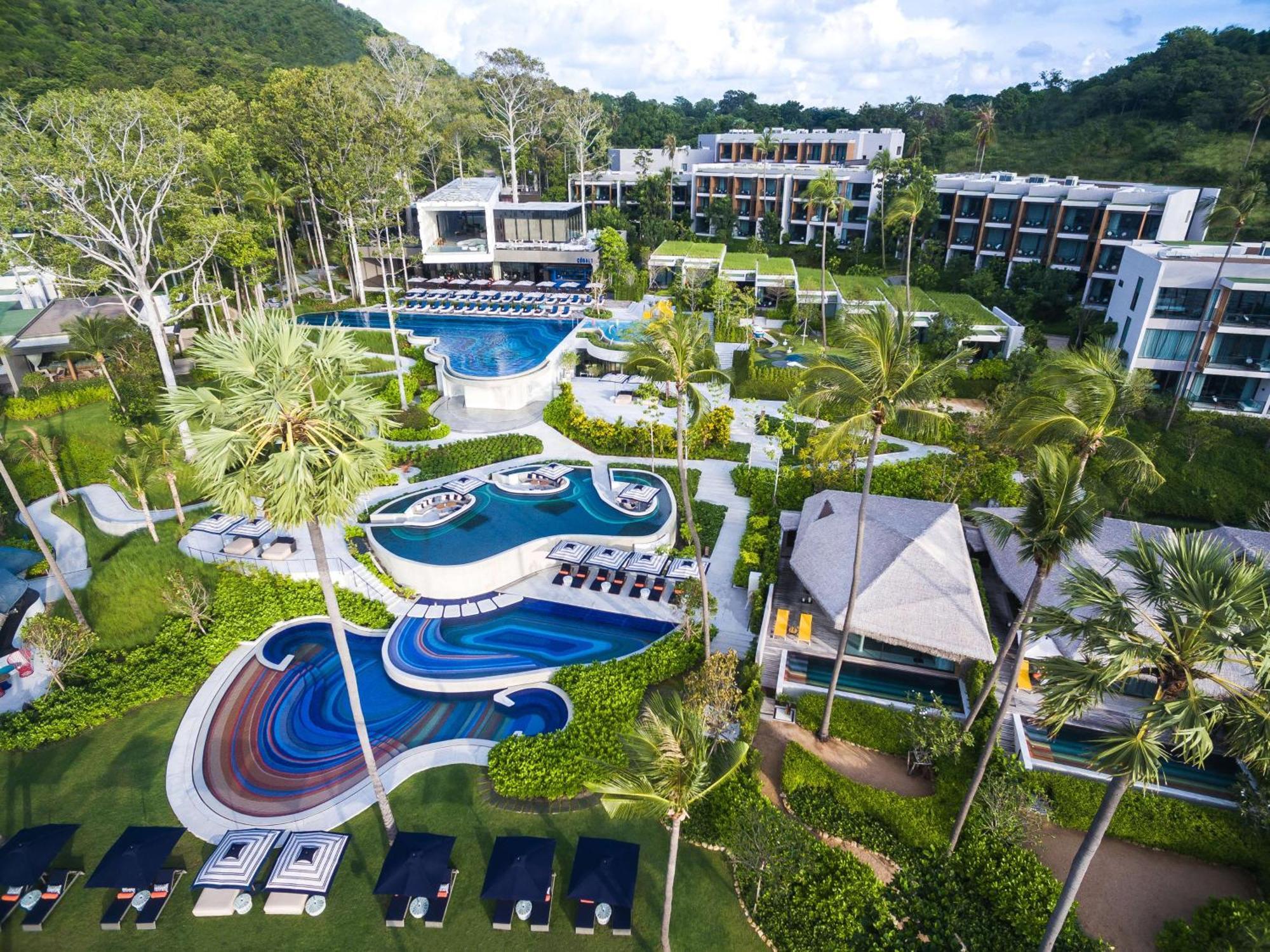 Hyatt Regency Koh Samui Praia de Chaweng Exterior foto Aerial view of the resort