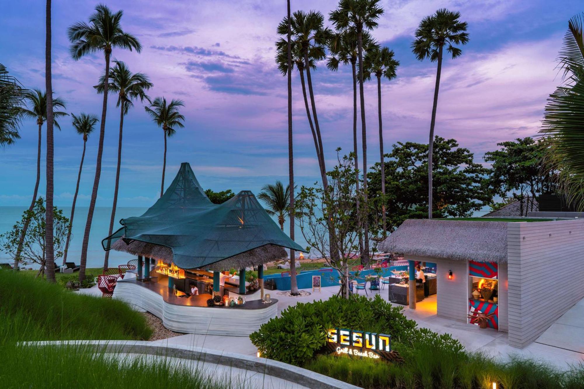 Hyatt Regency Koh Samui Praia de Chaweng Exterior foto The resort's beach club
